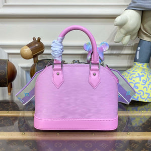 LV M22620 Louis Vuitton Alma BB Epi Handbag Light Pink - Default Title - View 2