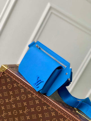 LV M22665 Louis Vuitton Takeoff Slingbag Bright Blue - Default Title - View 3