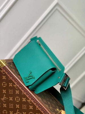 LV M22665 Louis Vuitton Takeoff Slingbag Green - Default Title - View 3