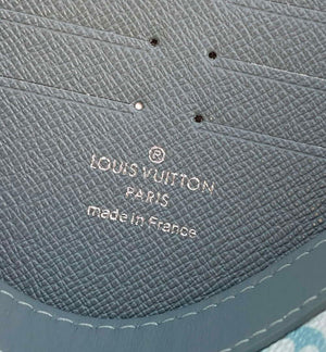LV M22763 Louis Vuitton Pochette Voyage MM Bag Crystal Blue - Default Title - View 6