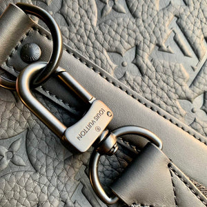 LV M22765 Louis Vuitton Keepall Bandouliere 35 Bag Black - Default Title - View 6