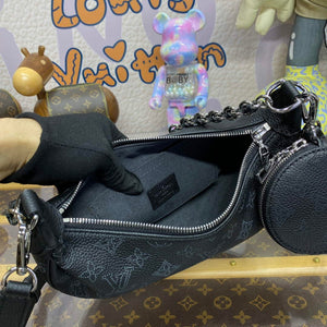 LV M22819 Louis Vuitton Baia PM Bag Black - Default Title - View 9