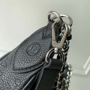 LV M22822 Louis Vuitton Baia MM Bag Mahina Black - Default Title - View 5