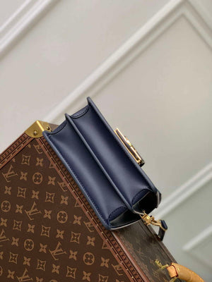 LV M22826 Louis Vuitton Mini Dauphine Handbag Blue - Default Title - View 4