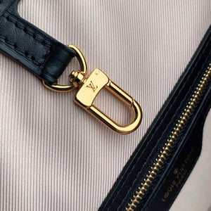 LV M22838 Louis Vuitton Neverfull MM Tote Bag Black - Default Title - View 5
