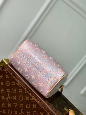 LV M22849 Louis Vuitton Speedy Bandouliere 20 Handbag Pink - Default Title - View 4