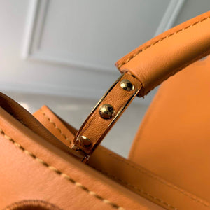 LV M22863 Louis Vuitton Capucines BB Handbag Saffron Yellow - Default Title - View 8