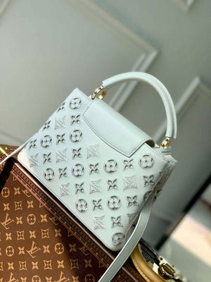 LV M22863 Louis Vuitton Capucines BB Handbag White - Default Title - View 2