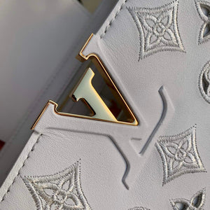 LV M22863 Louis Vuitton Capucines BB Handbag White - Default Title - View 8