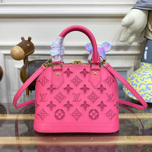 LV M22878 Louis Vuitton Alma BB Handbag Pink - Default Title - View 2