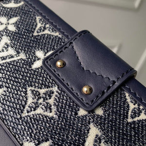 LV M22882 Louis Vuitton Petite Malle Handbag Blue - Default Title - View 6