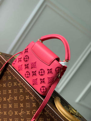 LV M22922 Louis Vuitton Capucines Mini Handbag Pink - Default Title - View 3