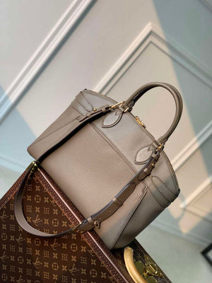 LV M22927 Louis Vuitton Lock It MM Bag Earth - Default Title - View 2