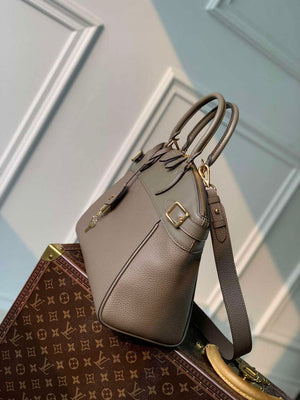 LV M22927 Louis Vuitton Lock It MM Bag Earth - Default Title - View 3
