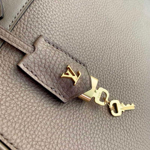 LV M22927 Louis Vuitton Lock It MM Bag Earth - Default Title - View 6