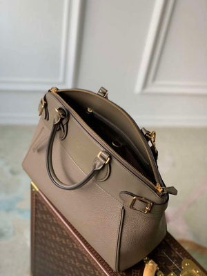 LV M22927 Louis Vuitton Lock It MM Bag Earth - Default Title - View 9
