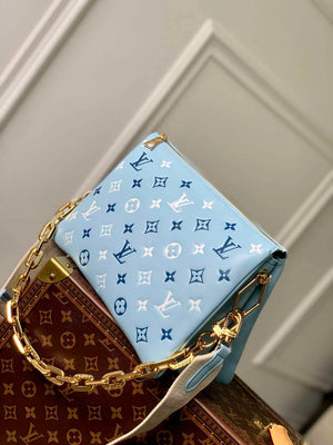 LV M22953 Louis Vuitton Coussin PM Tricolor Bag Blue - Default Title - View 3
