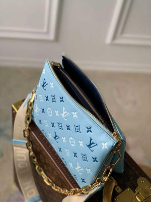 LV M22953 Louis Vuitton Coussin PM Tricolor Bag Blue - Default Title - View 7