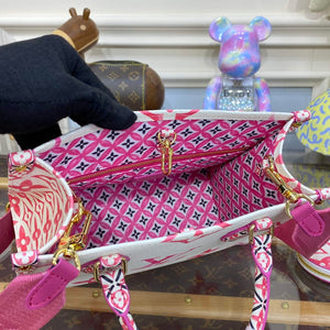 LV M22976 Louis Vuitton OnTheGo PM Handbag Pink - Default Title - View 9