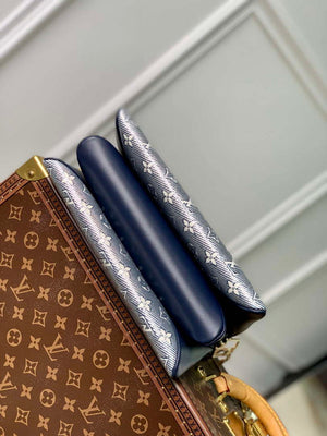 LV M23071 Louis Vuitton Coussin PM Handbag Blue - Default Title - View 3