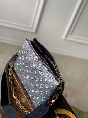 LV M23071 Louis Vuitton Coussin PM Handbag Blue - Default Title - View 6