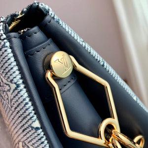 LV M23071 Louis Vuitton Coussin PM Handbag Blue - Default Title - View 8