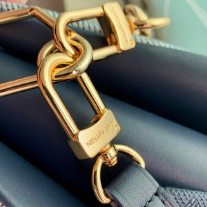 LV M23071 Louis Vuitton Coussin PM Handbag Blue - Default Title - View 9