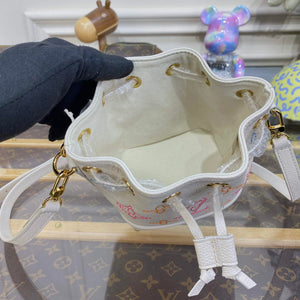 LV M23088 Louis Vuitton Nano No¨¦ Handbag Beige - Default Title - View 9