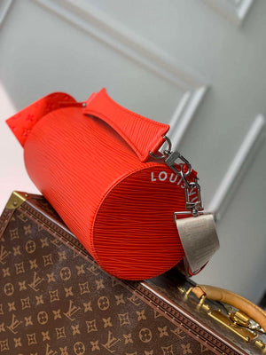 LV M23092 Louis Vuitton Soft Polochon Cross-body Bag Red - Default Title - View 4
