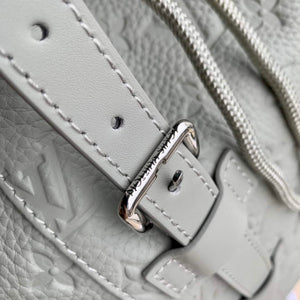 LV M23146 Louis Vuitton Christopher PM Backpack Mineral Gray - Default Title - View 5
