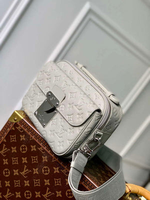 LV M23152 Louis Vuitton S-Lock Messenger Bag Mineral Gray - Default Title - View 2