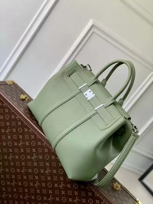 LV M23154 Louis Vuitton Georges Tote MM H30 Green - Default Title - View 2