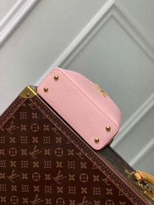 LV M23363 Louis Vuitton Capucines Mini Handbag Jasmine Pink - Default Title - View 4