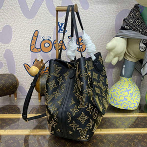 LV M23393 Louis Vuitton Blossom PM Tote Bag Black - Default Title - View 3