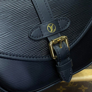 LV M23469 Louis Vuitton Saumur BB Saddle Bag Black - Default Title - View 5