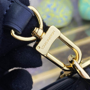 LV M23469 Louis Vuitton Saumur BB Saddle Bag Black - Default Title - View 7