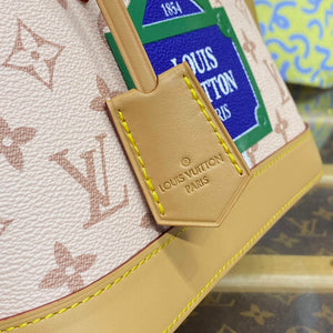 LV M23502 Louis Vuitton Alma BB Bag Beige/Ochre - Default Title - View 5
