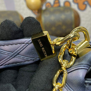 LV M23569 Louis Vuitton GO-14 MM Handbag Black/Pink - Default Title - View 6