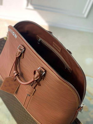 LV M23102 Louis Vuitton Alma Travel GM Bag Cognac - Default Title - View 8