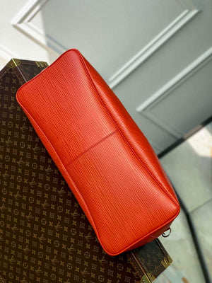 LV M23717 Louis Vuitton Alma Travel GM Bag Vermillon Red - Default Title - View 4