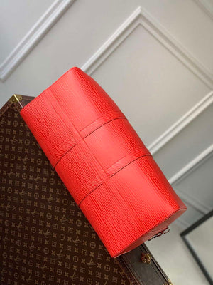 LV M23721 Louis Vuitton Keepall Bandouliere 50 Bag Vermillion Red - Default Title - View 4