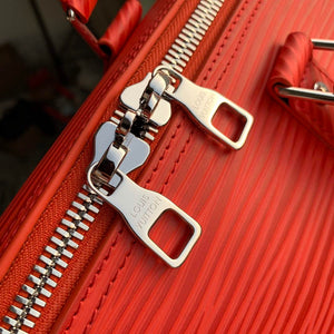LV M23721 Louis Vuitton Keepall Bandouliere 50 Bag Vermillion Red - Default Title - View 6