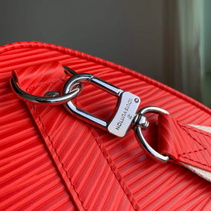 LV M23721 Louis Vuitton Keepall Bandouliere 50 Bag Vermillion Red - Default Title - View 7