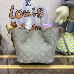 LV M23758 Louis Vuitton Blossom PM Tote Bag Gray - Default Title - View 2