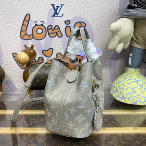 LV M23758 Louis Vuitton Blossom PM Tote Bag Gray - Default Title - View 3