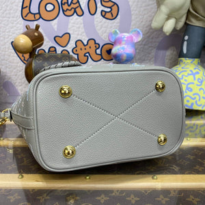 LV M23758 Louis Vuitton Blossom PM Tote Bag Gray - Default Title - View 4