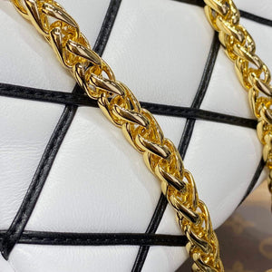 LV M23762 Louis Vuitton Pico GO-14 Bag Black/White - Default Title - View 7