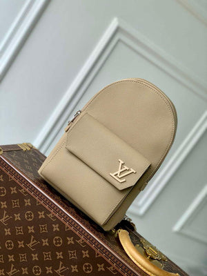 LV M23765 Louis Vuitton Pilot Slingbag Sable Beige - Default Title - View 1