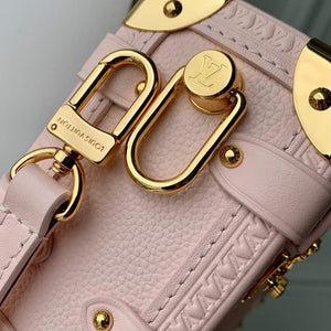 LV M23817 Louis Vuitton Side Trunk PM Handbag Opal Pink - Default Title - View 5