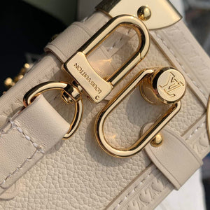 LV M23915 Louis Vuitton Side Trunk PM Bag Chalk - Default Title - View 6